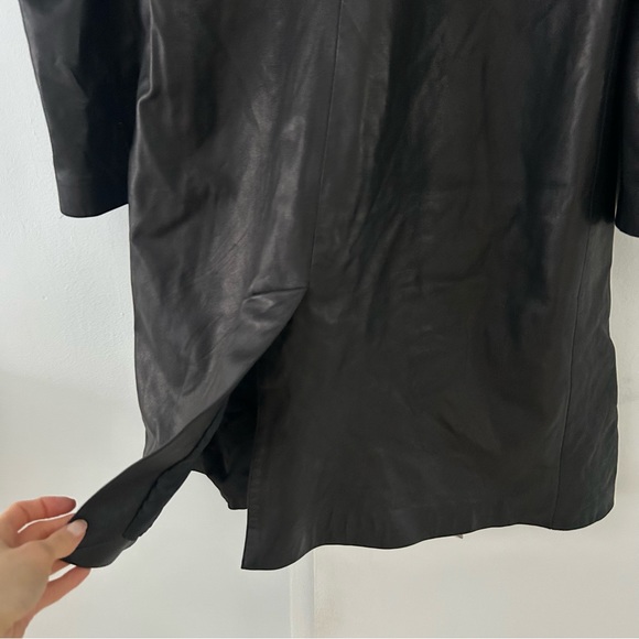 CALVIN KLEIN Lambskin Leather Butter Soft sz S - Picture 11 of 13